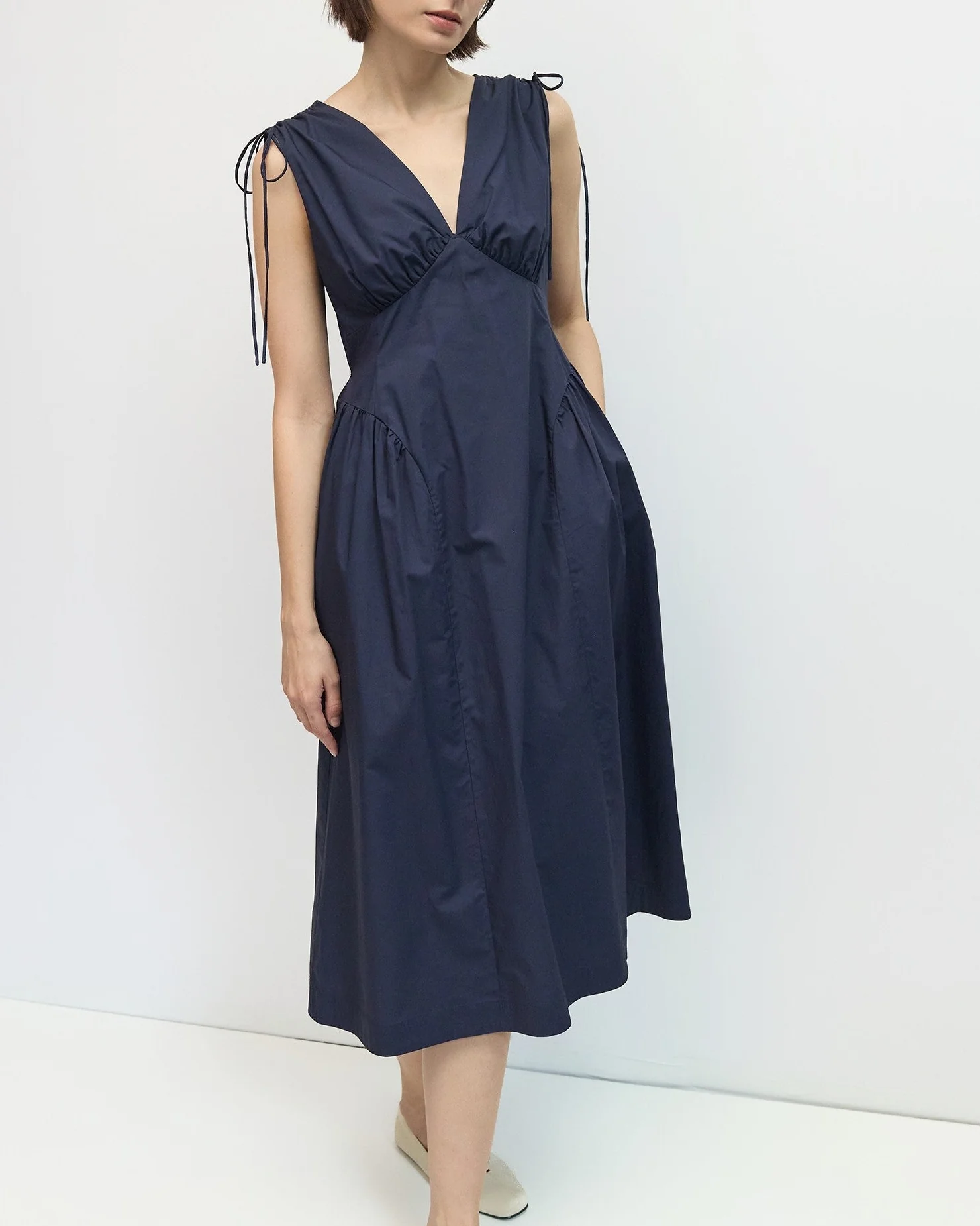 Adelyn Dress in Navy