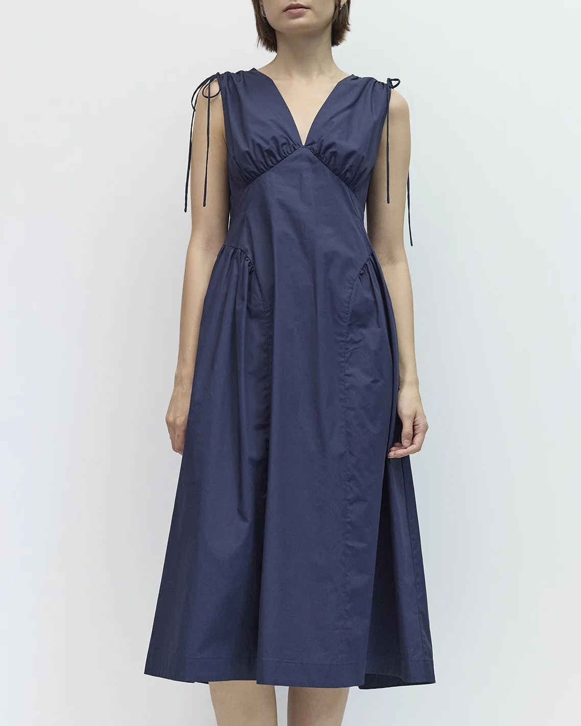 Adelyn Dress in Navy - Image 2