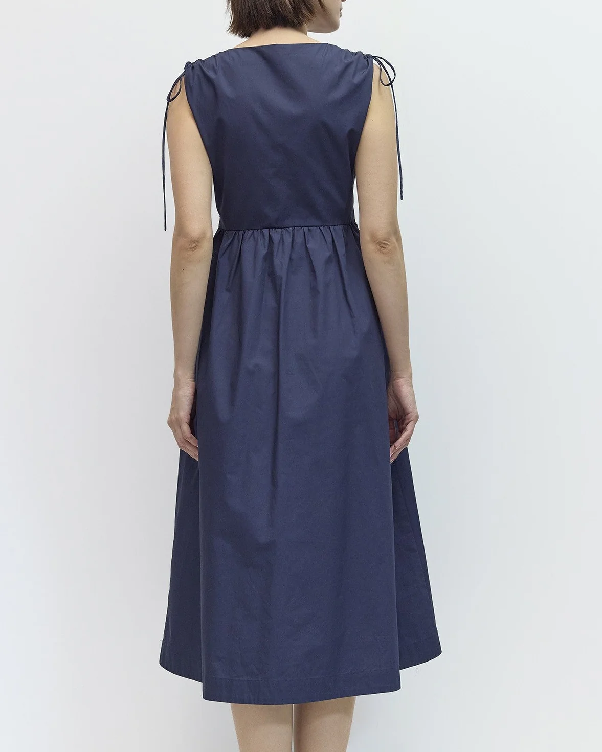 Adelyn Dress in Navy - Image 3