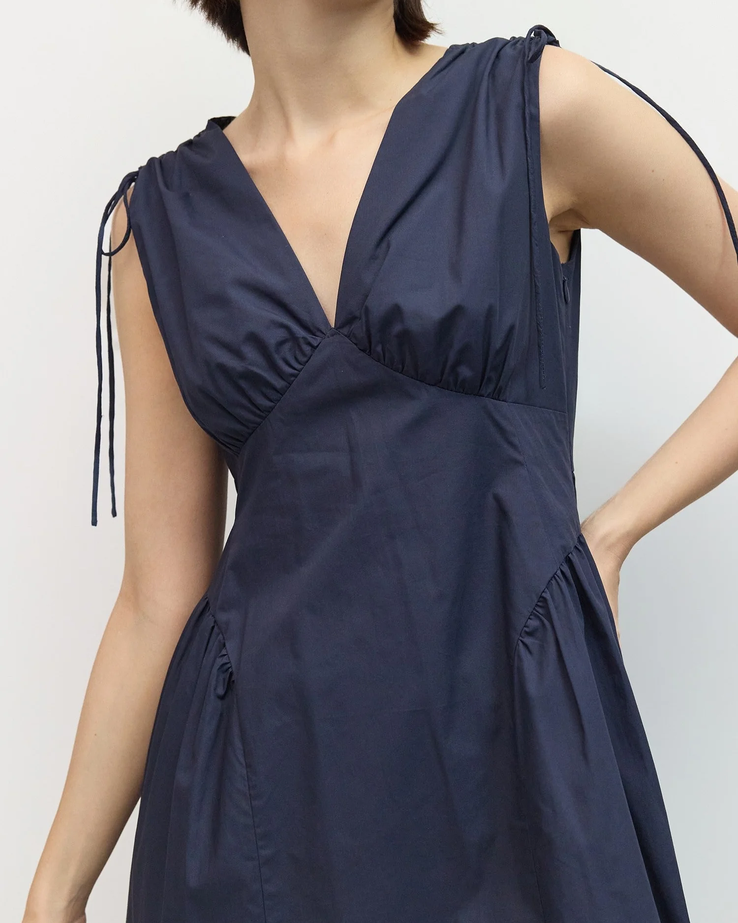 Adelyn Dress in Navy - Image 4
