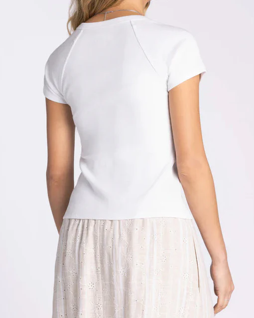 Adina Top in White - Image 4
