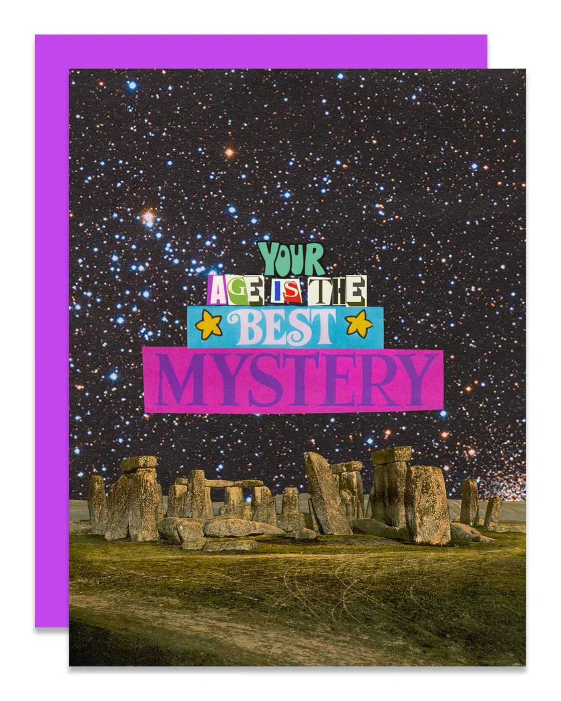 Age Is the Best Mystery Card
