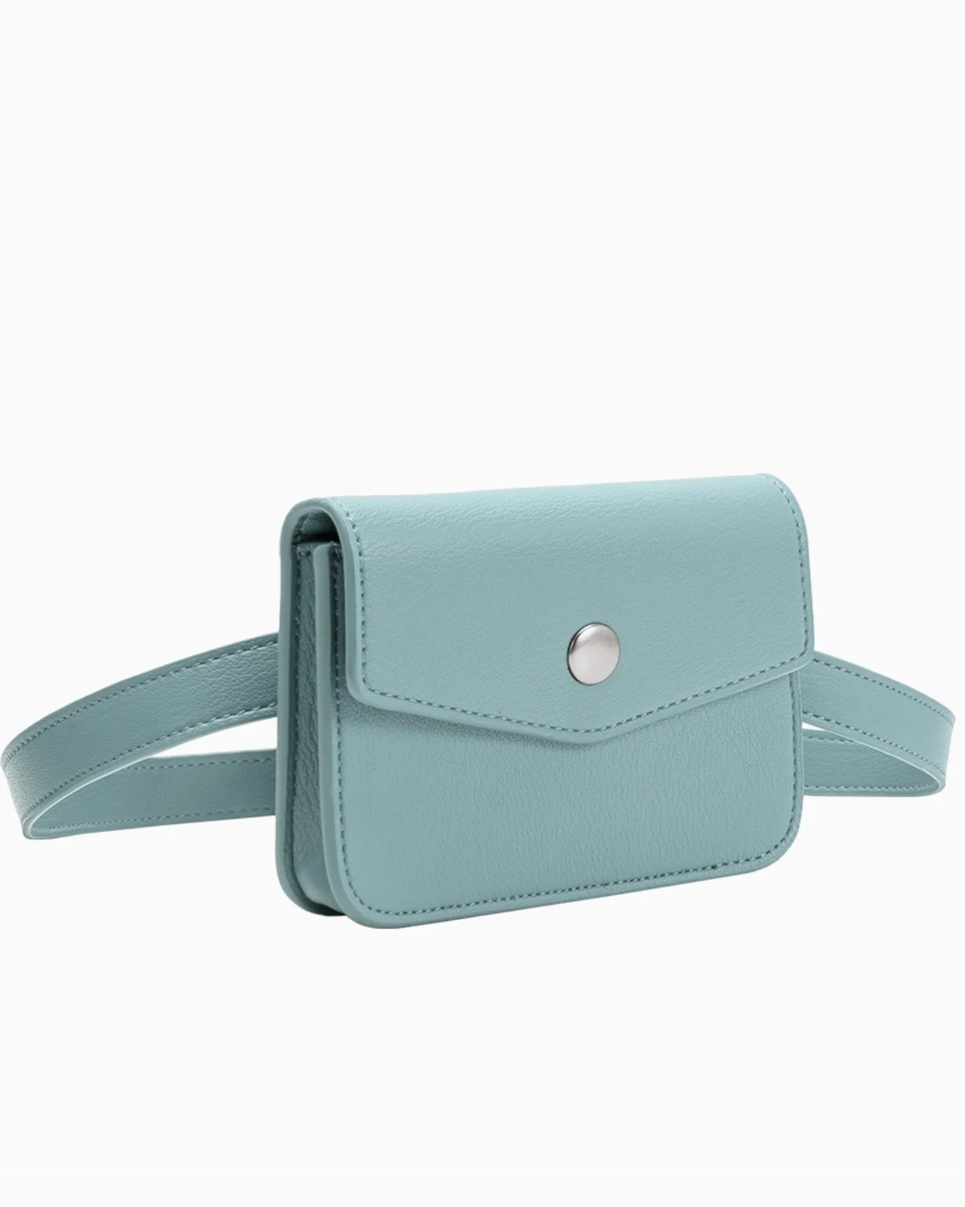 Amberlee Leather Wallet in Blue - Image 2