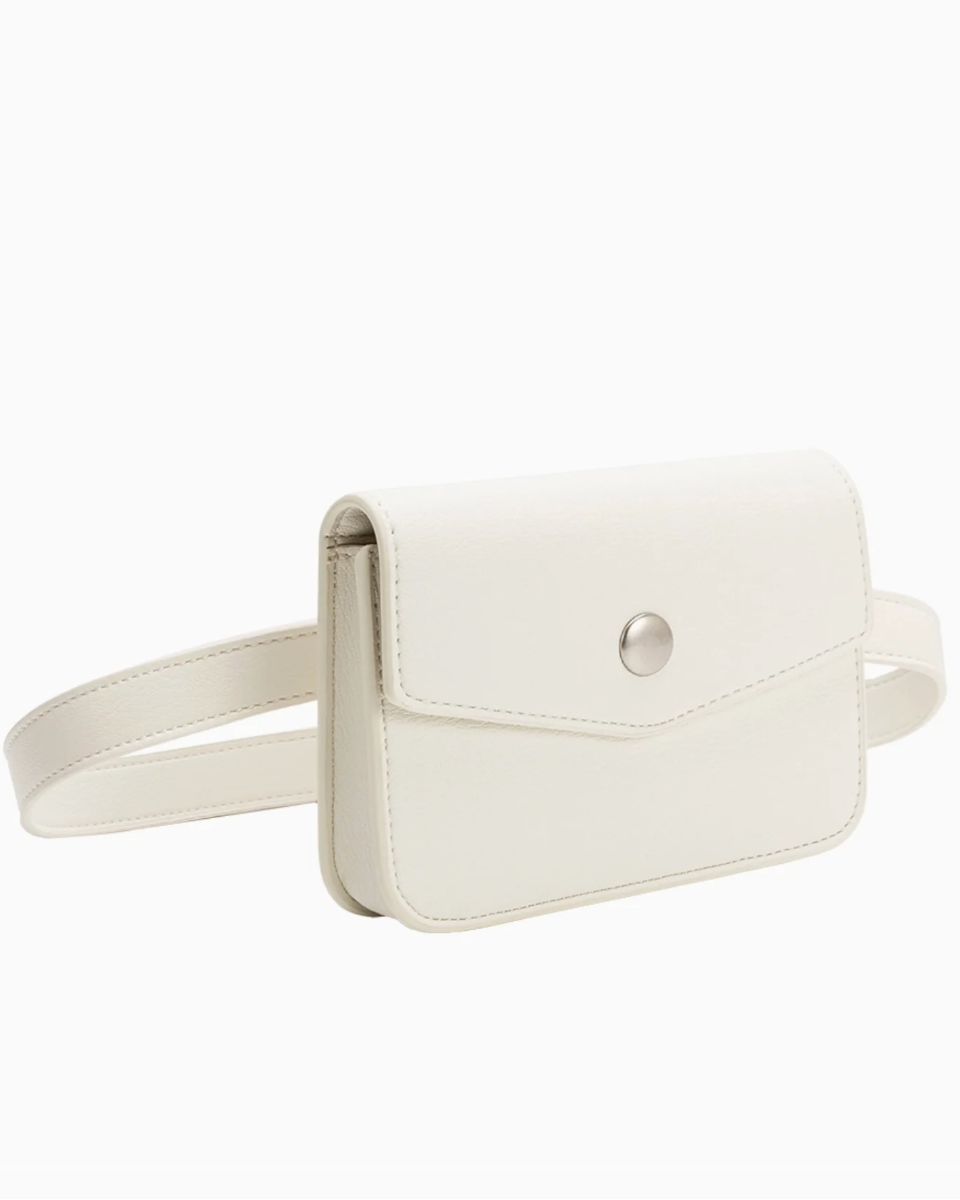 Amberlee Leather Wallet in Ivory - Image 2