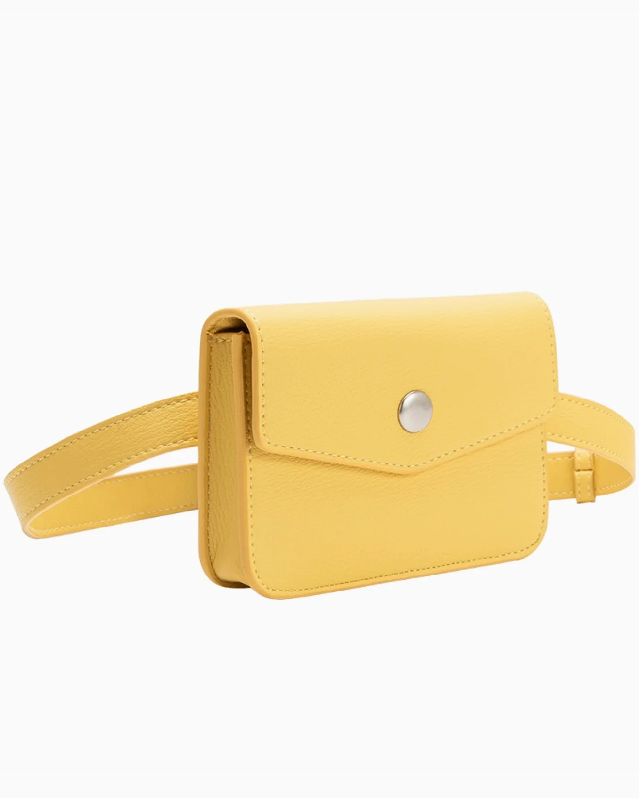 Amberlee Leather Wallet in Yellow - Image 2