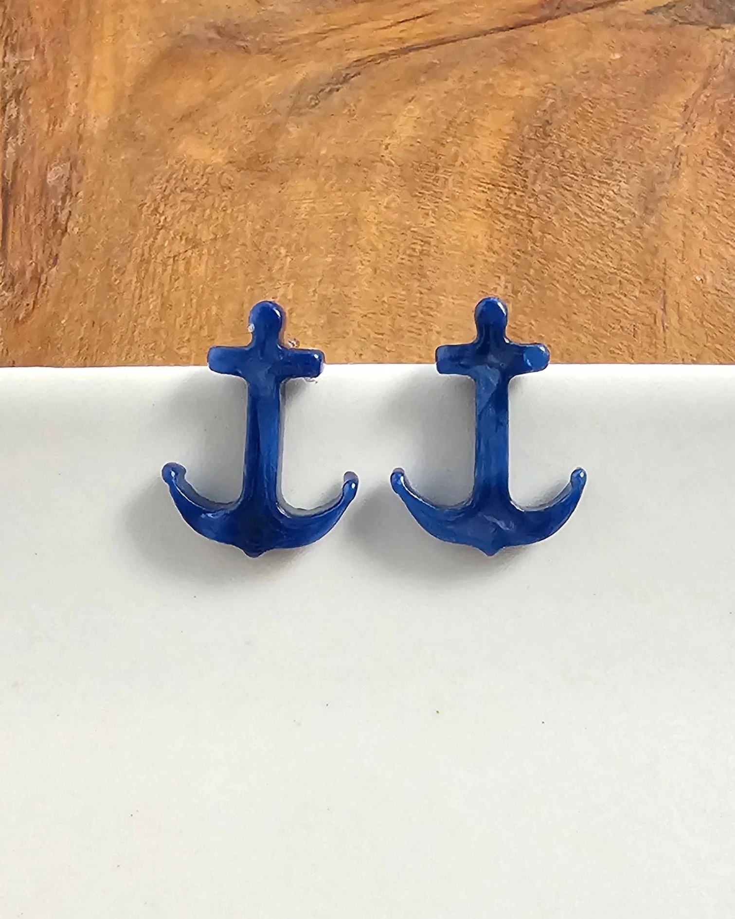Anchor Studs - Navy