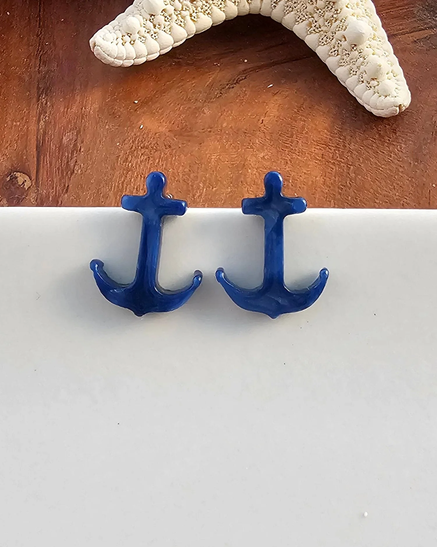 Anchor Studs - Navy - Image 2