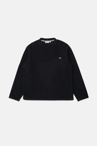 Awake Polar Fleece in Black - Image 4