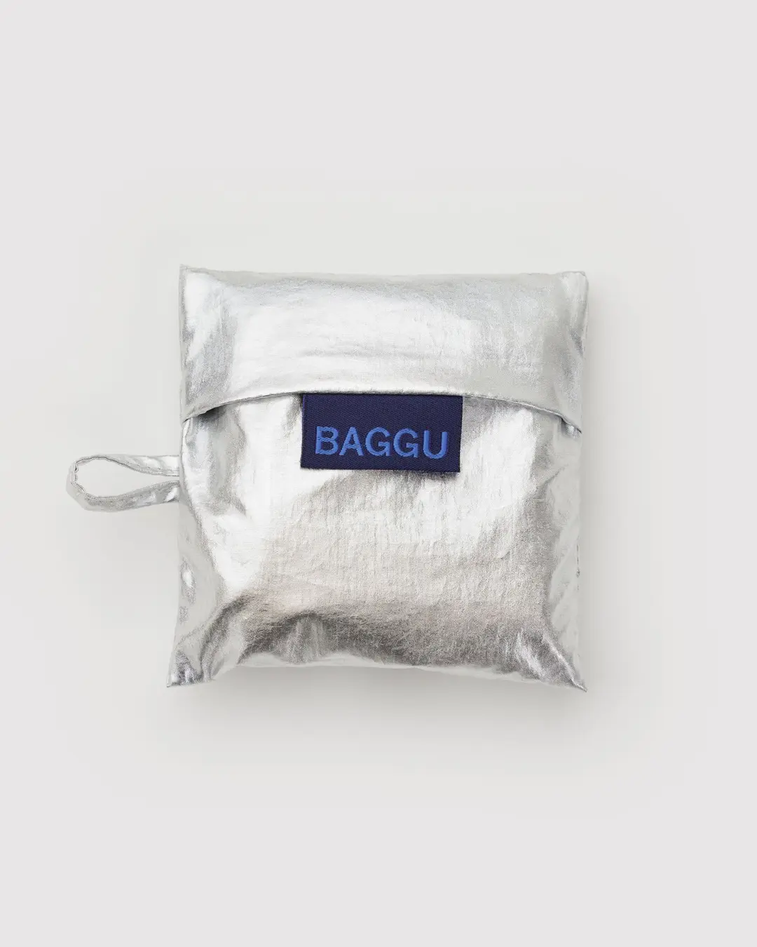 Baby Baggu in Chrome Metallic - Image 3