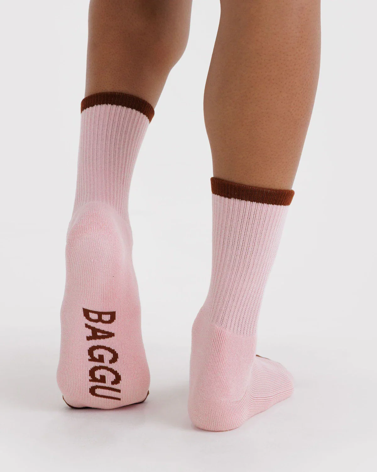 Baggu Ribbed Sock in Blush Mix - Image 3