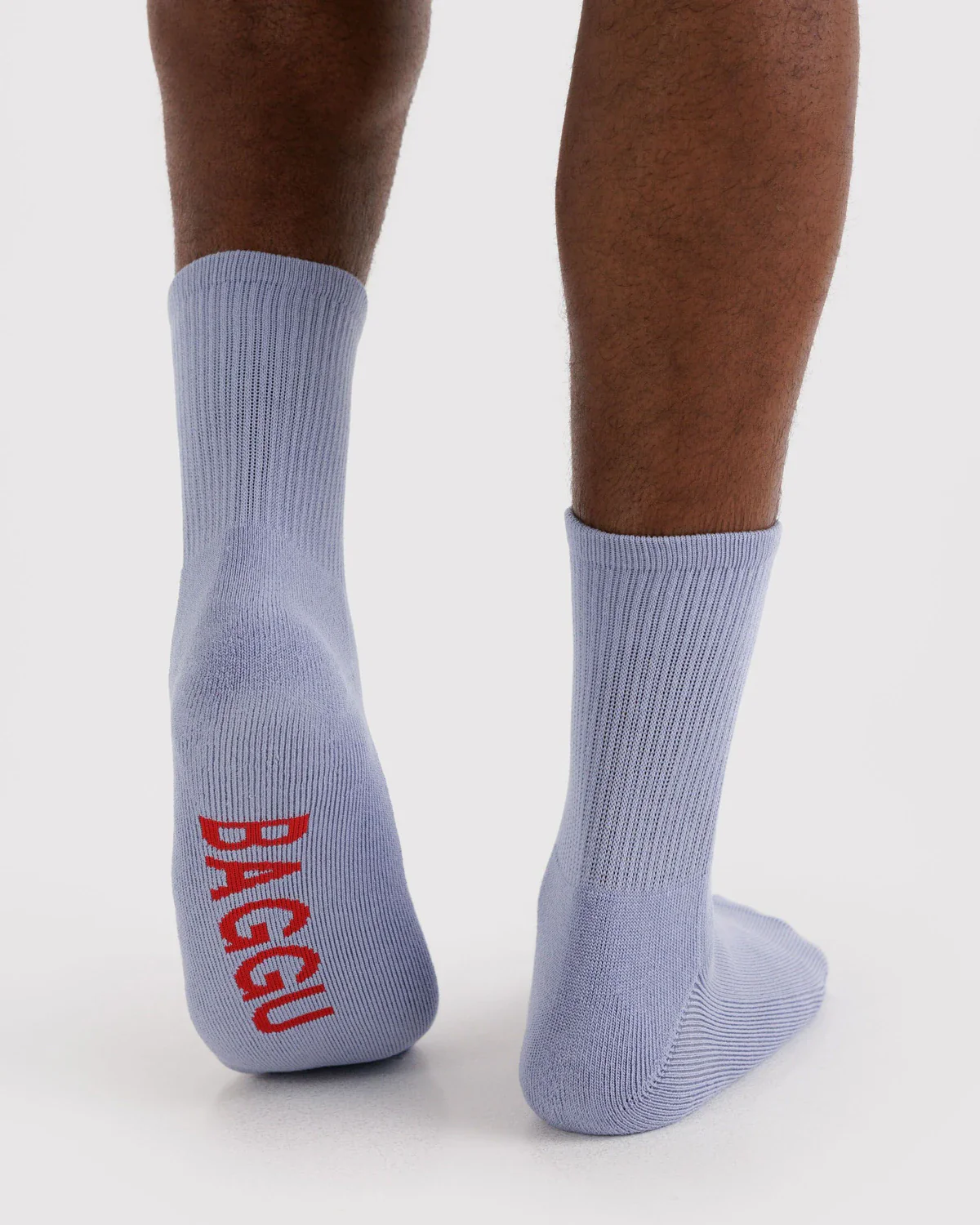 Baggu Ribbed Sock in Mist - Image 3