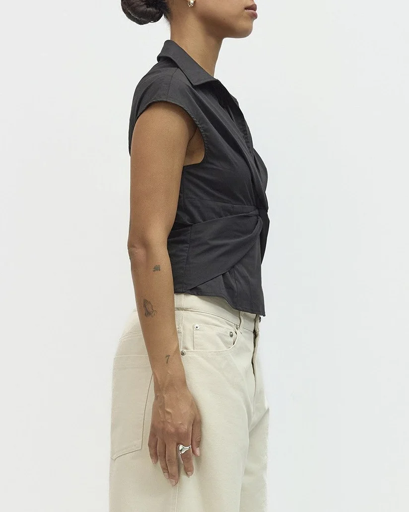 Becky Top in Black - Image 2