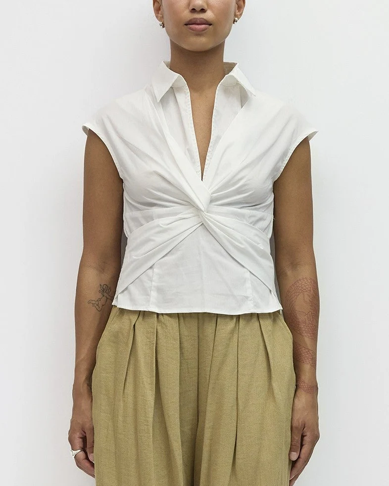 Becky Top in White