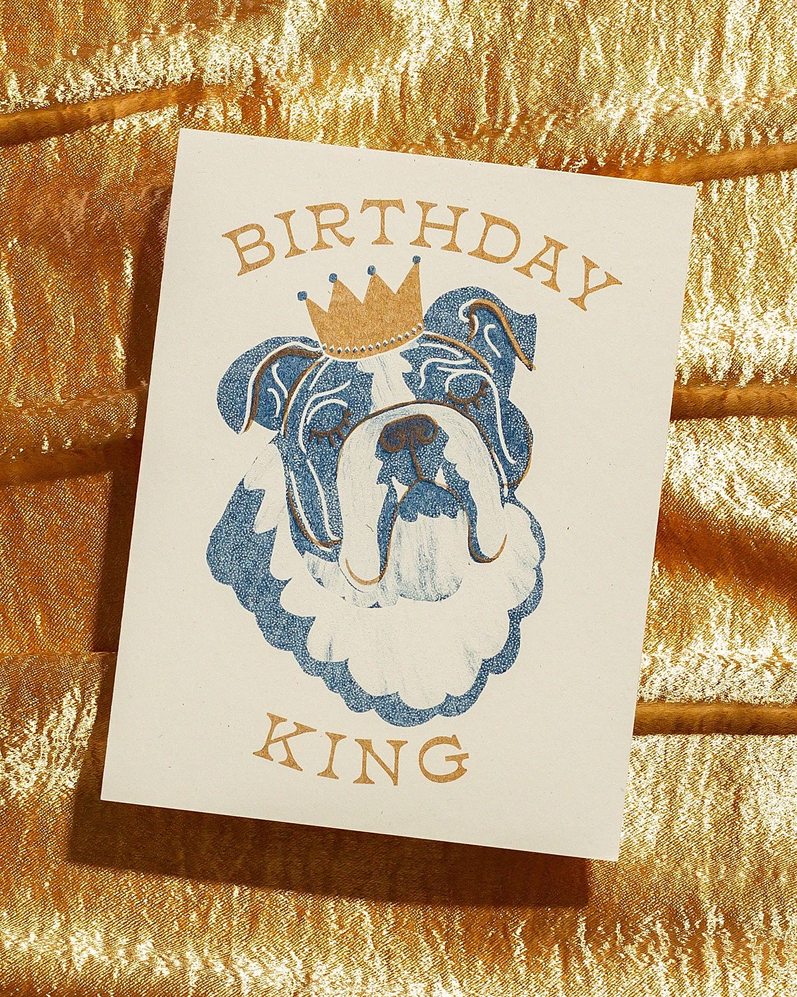 Birthday King Card