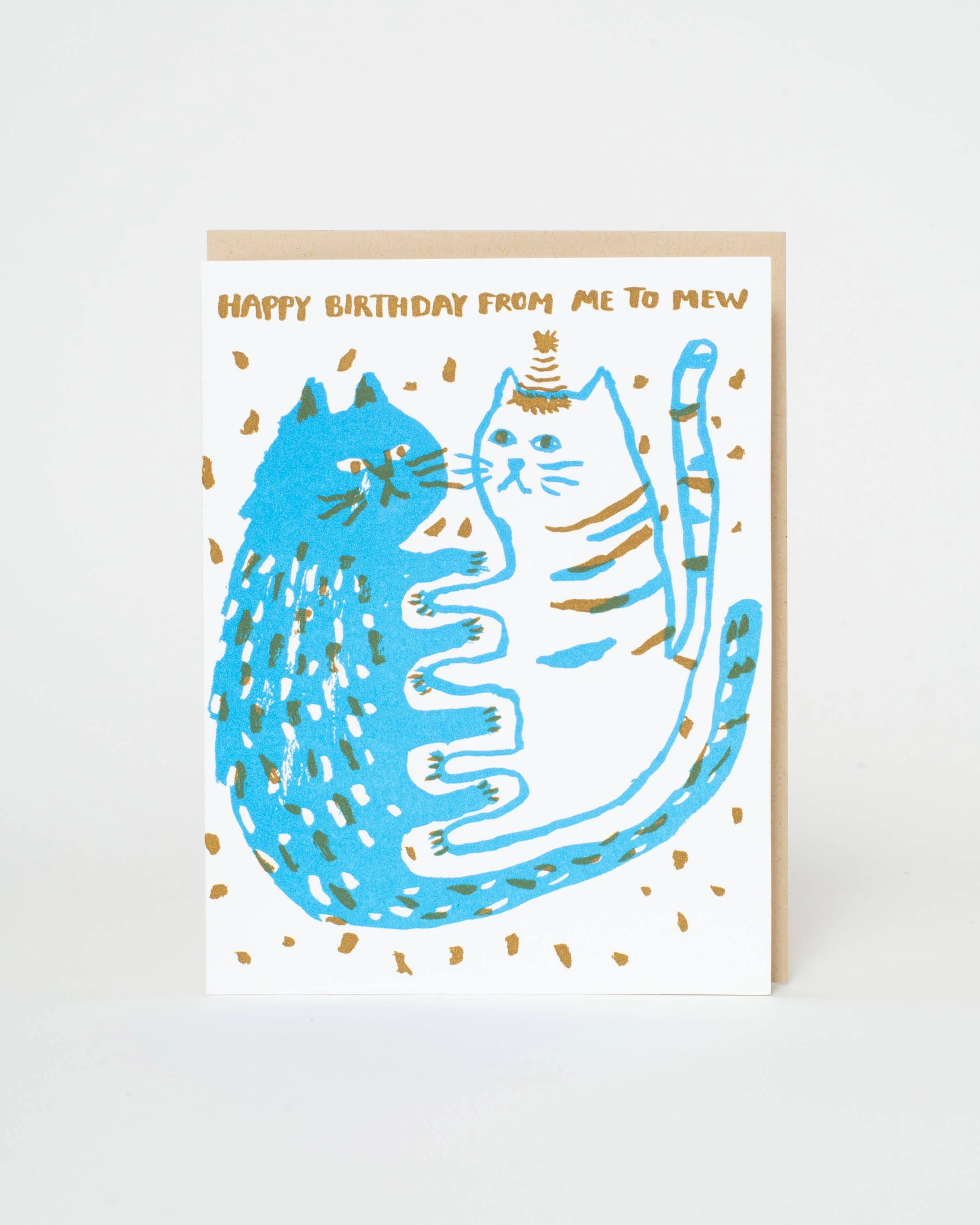Birthday Me to Mew Cats Card