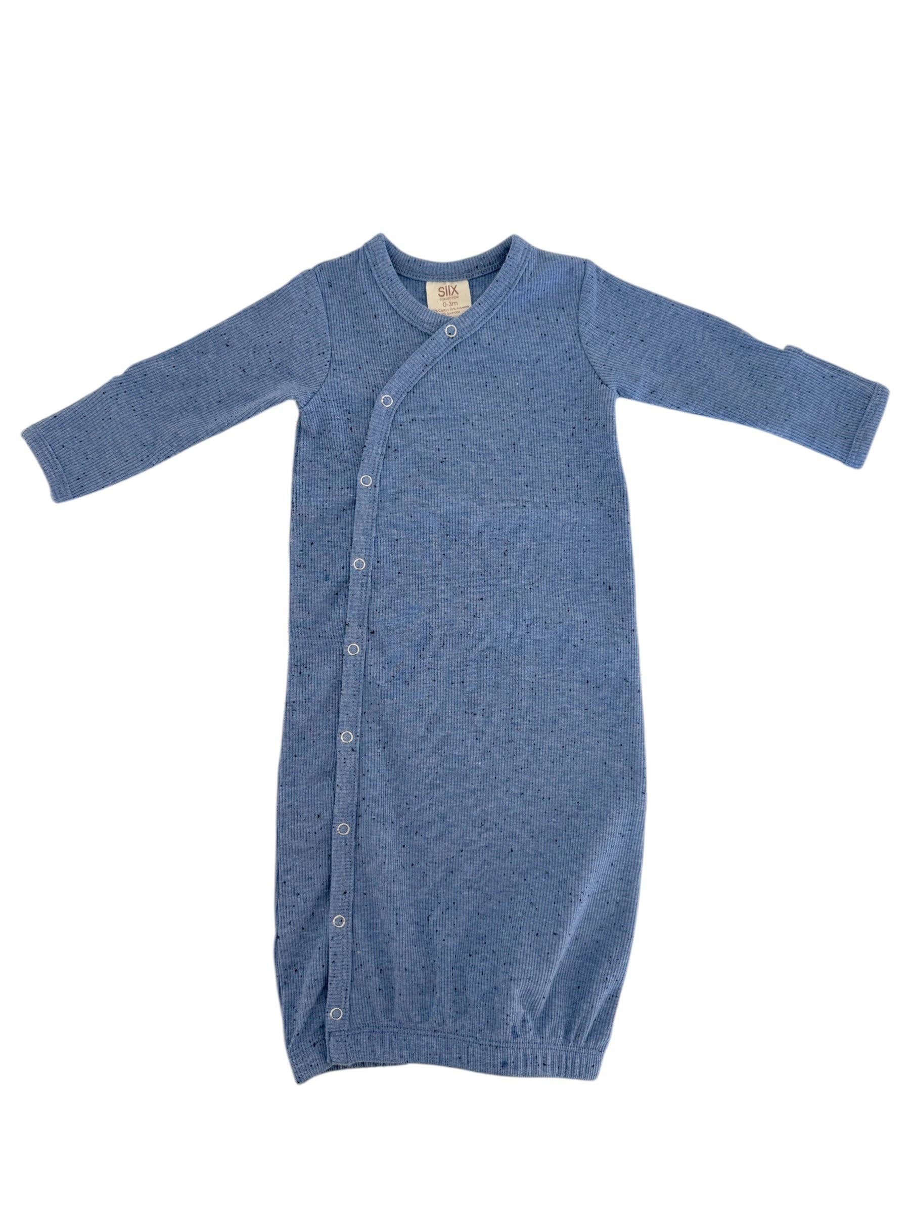 Gown in Blue Speckle - Image 2