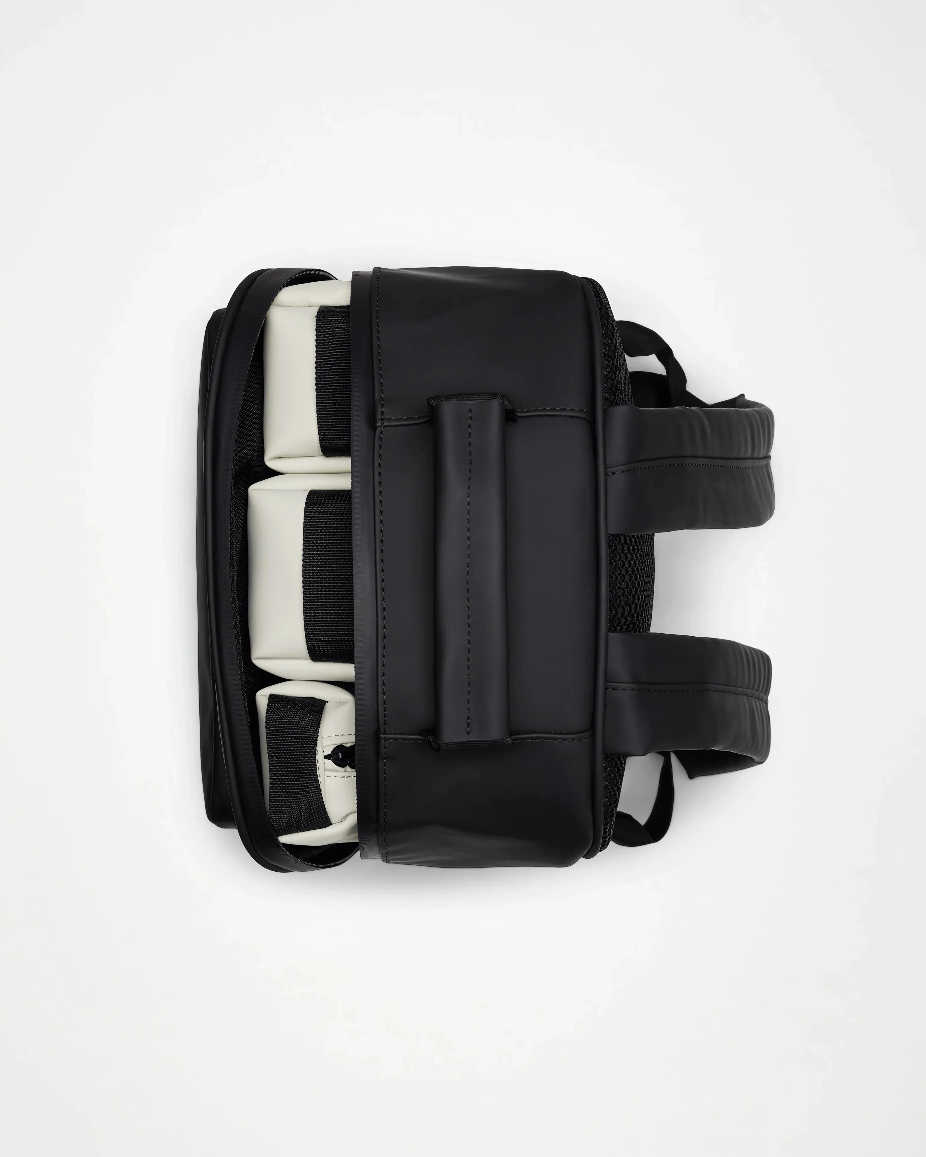 Large Book Daypack in Black - Image 3