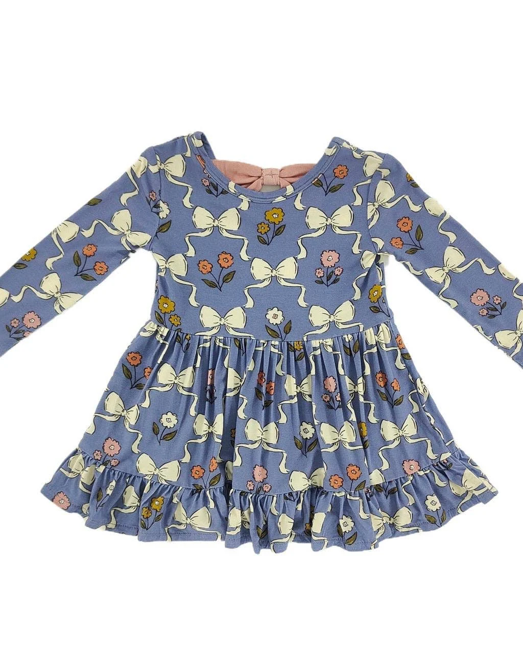 Bow Blooms Bodysuit Dress - Image 3