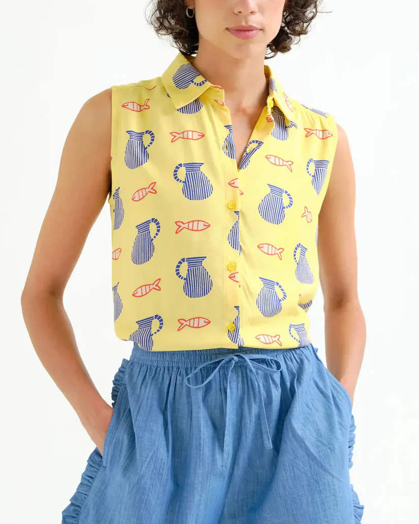 Brava Shirt in Yellow