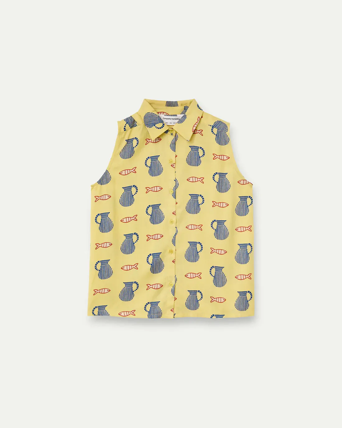 Brava Shirt in Yellow - Image 2