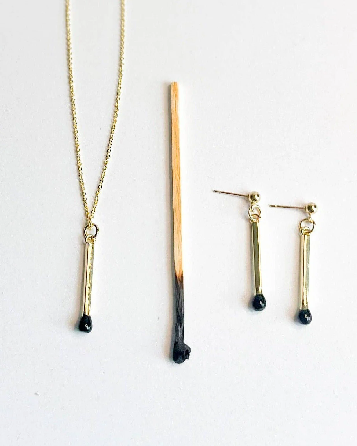Burnt out Earrings - Image 3
