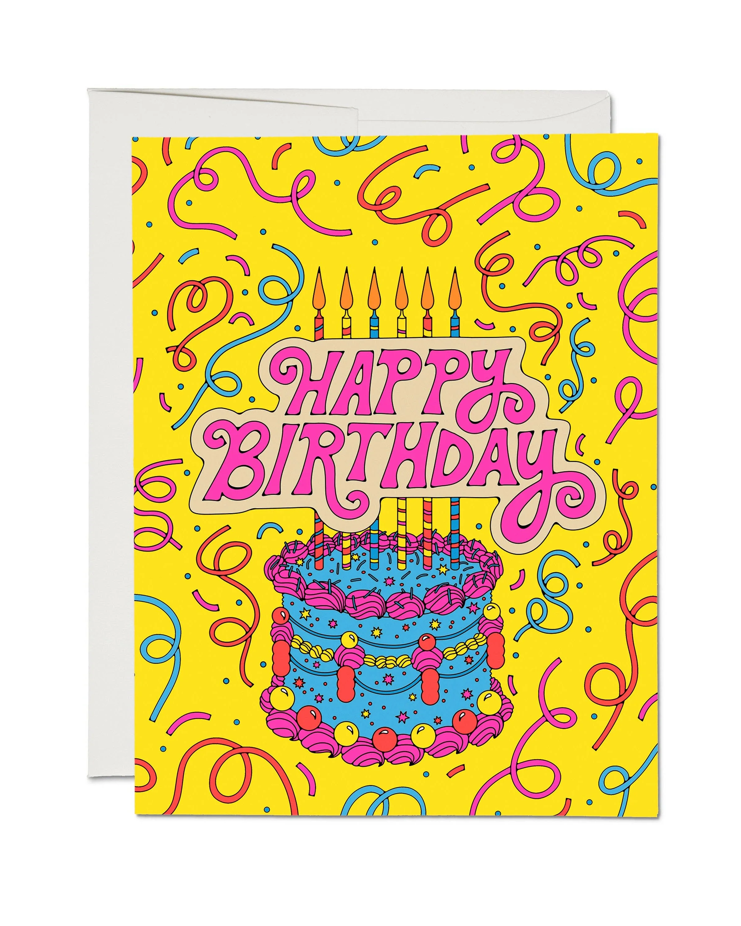 Cake and Confetti Card