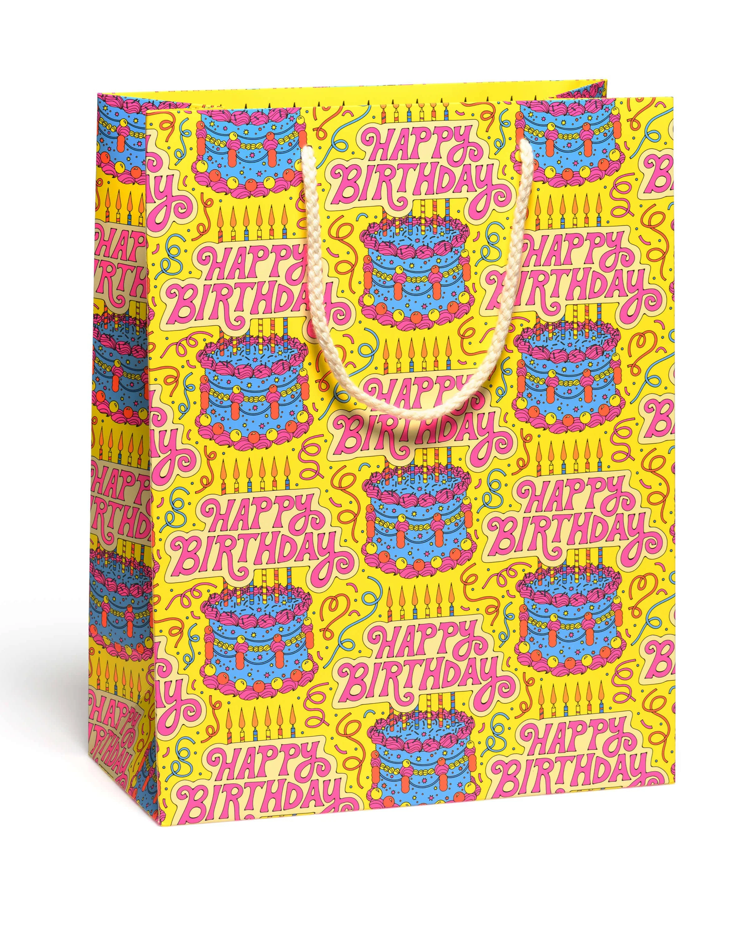 Cake and Confetti Large Gift Bag