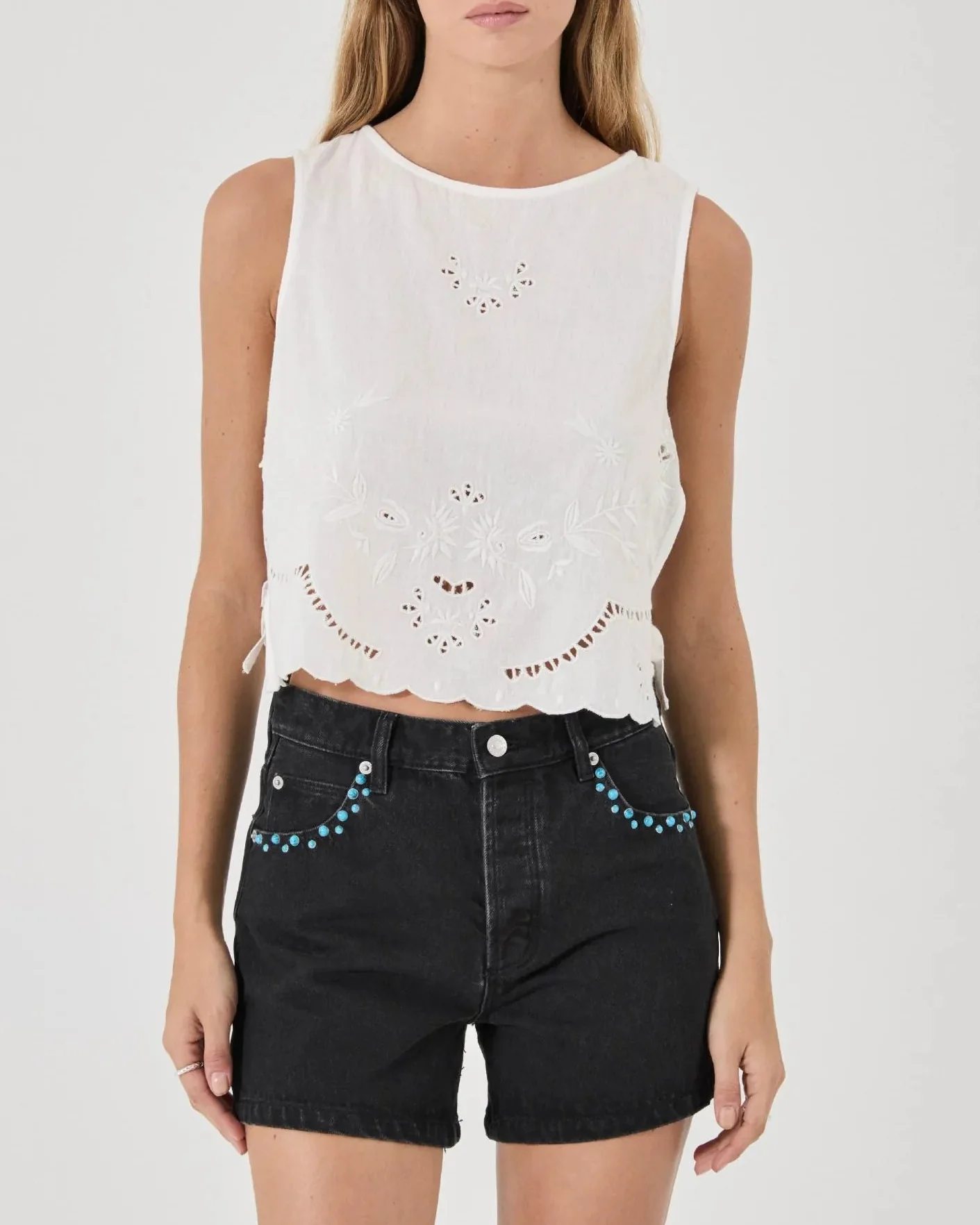 Camille Top in White