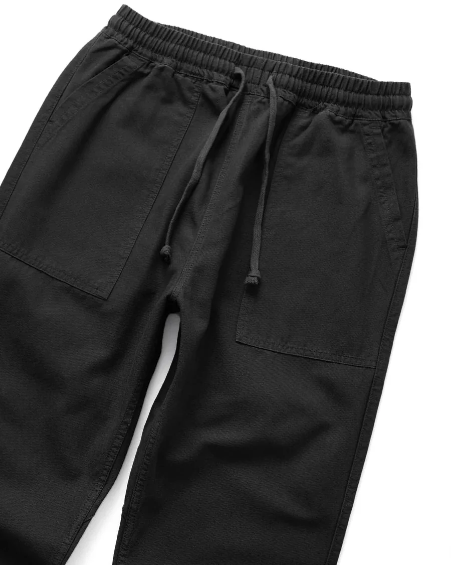 Canvas Chef Pant in Black - Image 3