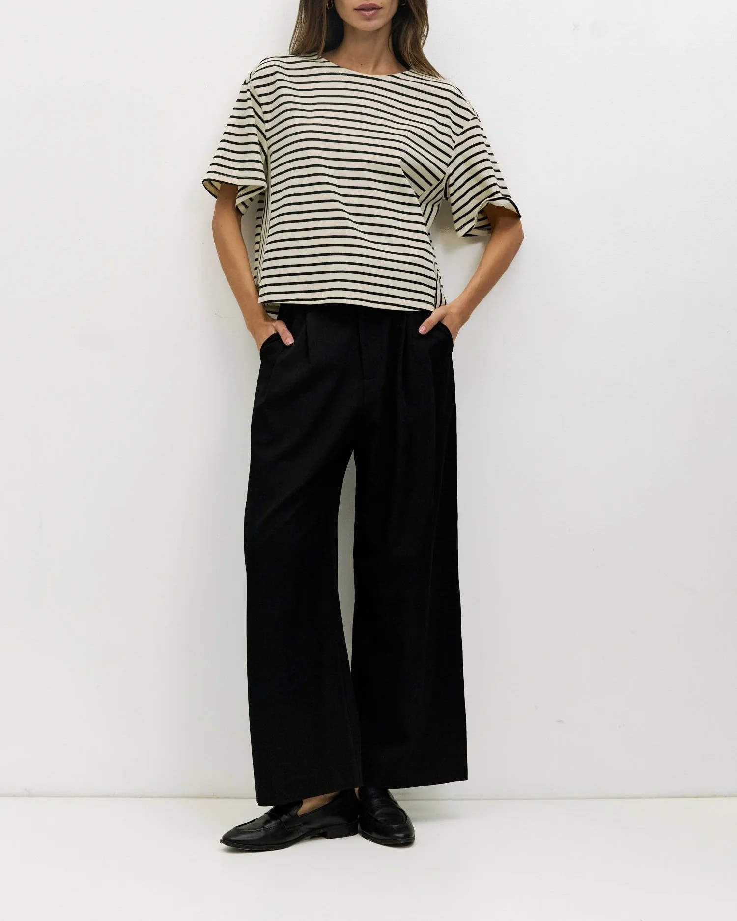 Cassandra Top in Stripe