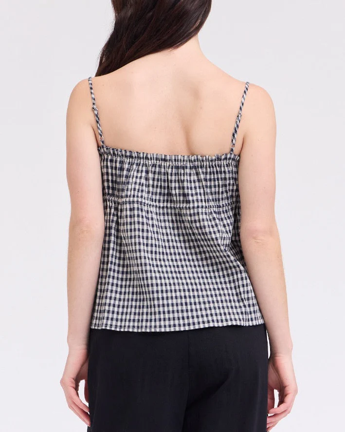 Charlotte Crop Tank in Midnight - Image 4