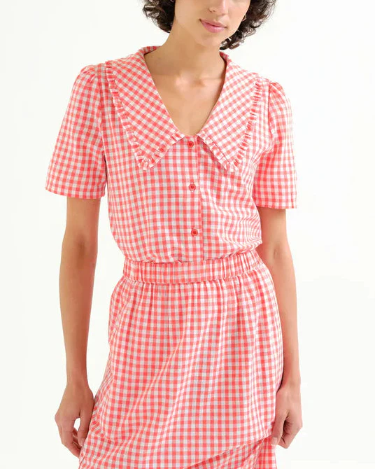 Checks Shirt in Red