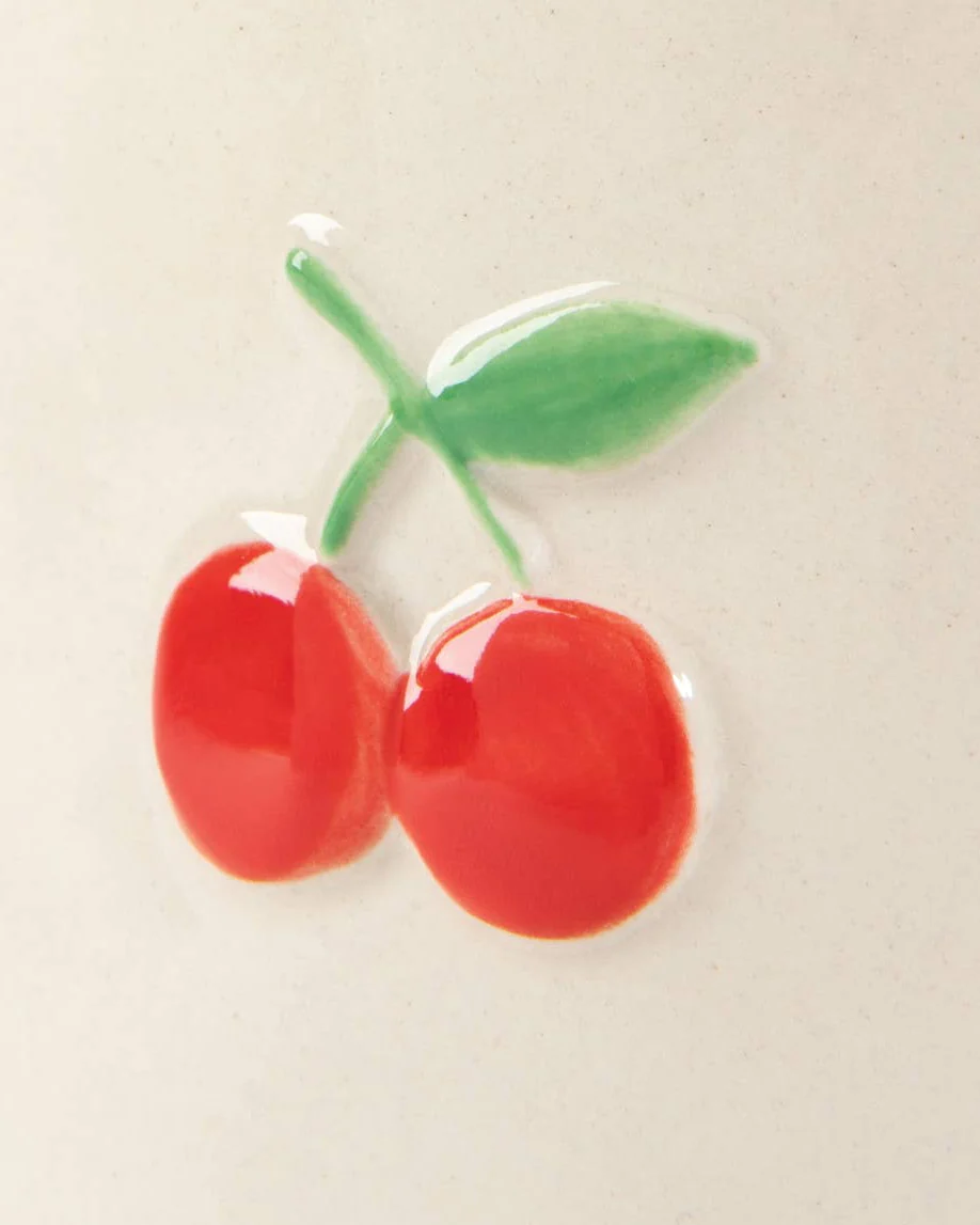 Cherry Embossed Mug - Image 4