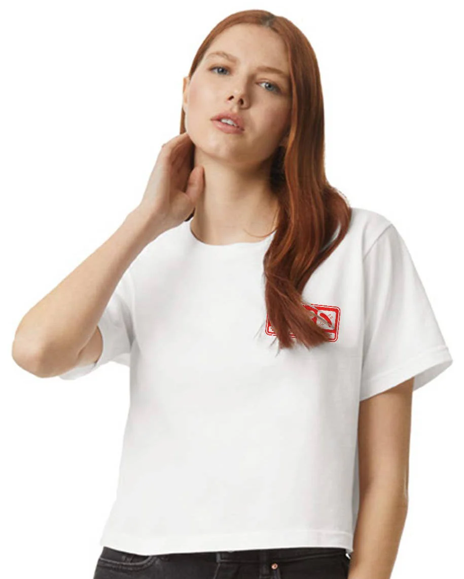 Chicago Style Eats Crop Tee - Image 4