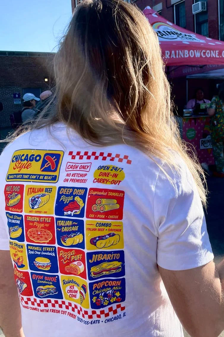 Chicago Style Eats Tee - Image 3