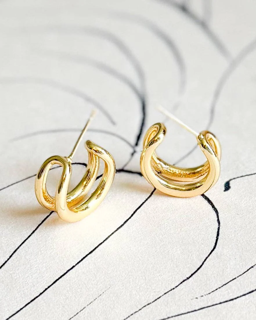 Cici Double Hoop - Image 3