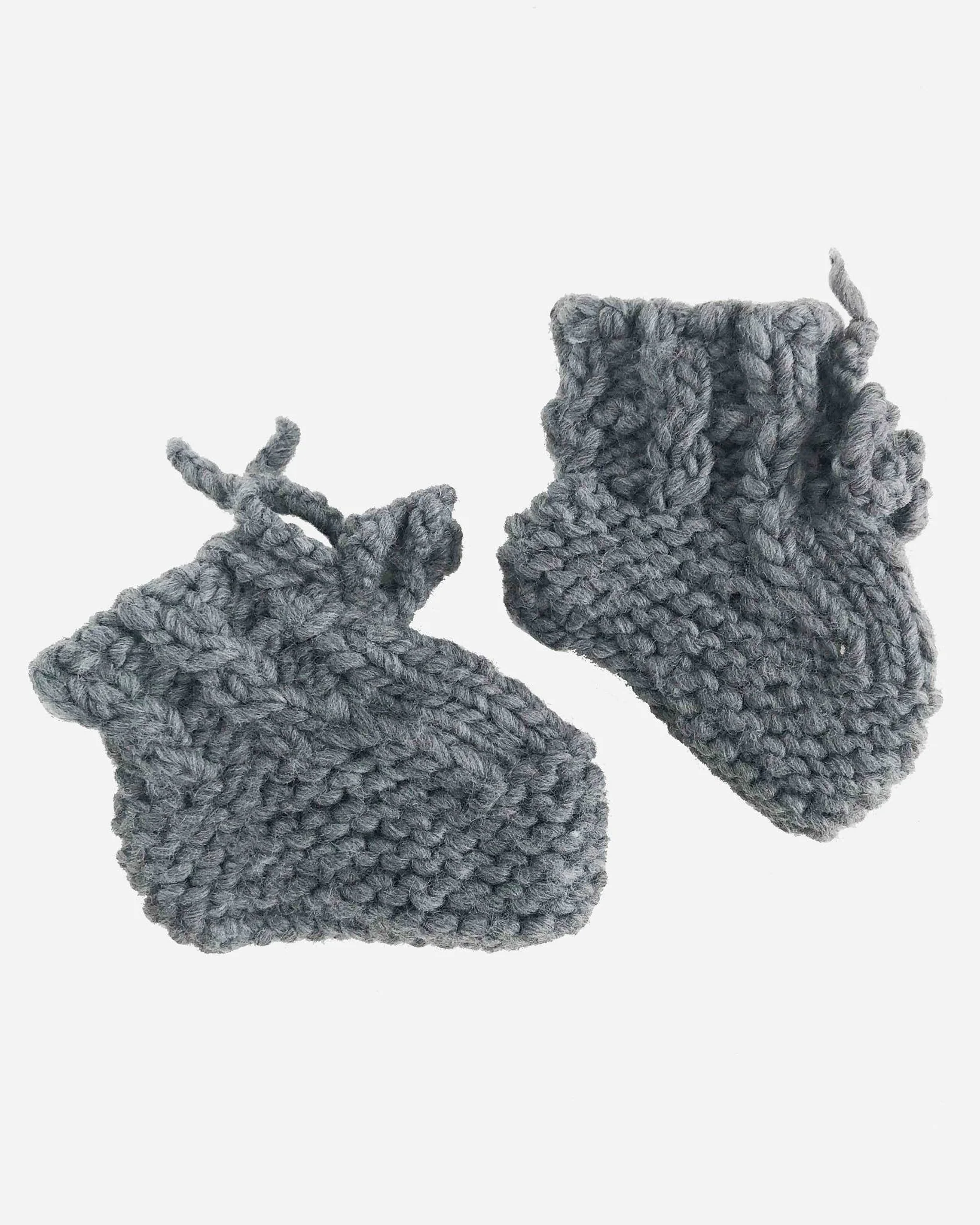 Classic Booties in Zinc