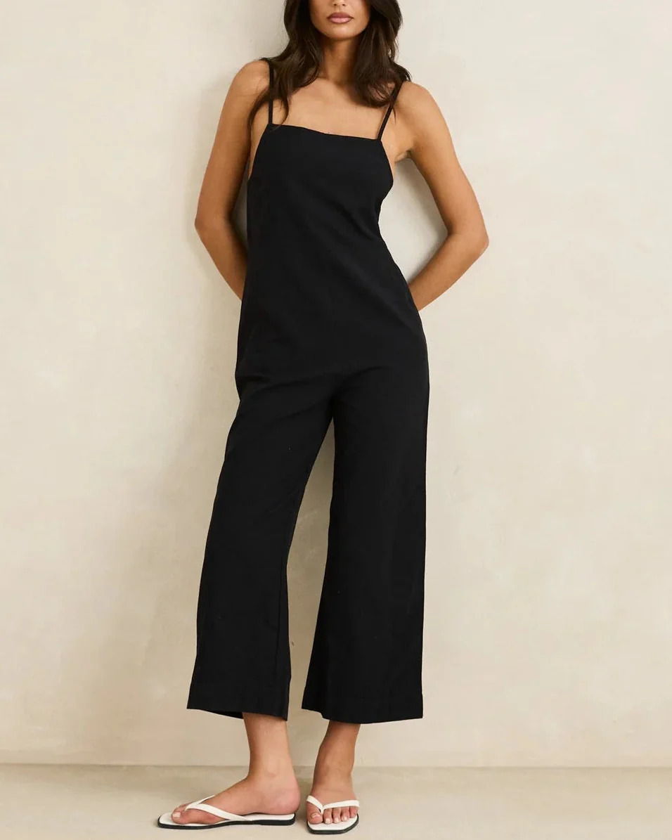 Classic Jumpsuit in Black
