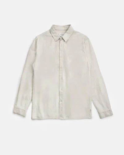 Classic Linen LS Shirt in Sand