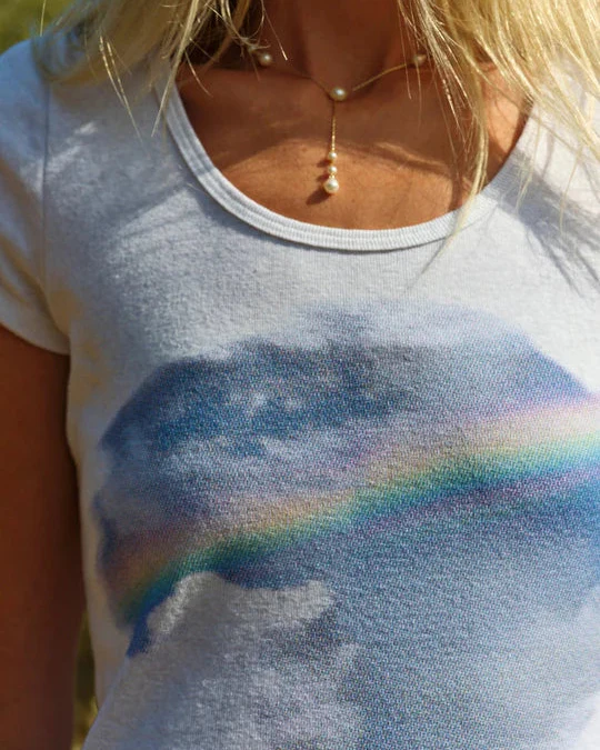 Cloudbreak Tee in White - Image 4