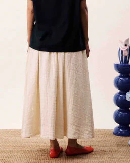 Cloudia Skirt in Butter - Image 3
