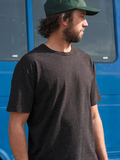 Cosmos Tee in Black - Image 3