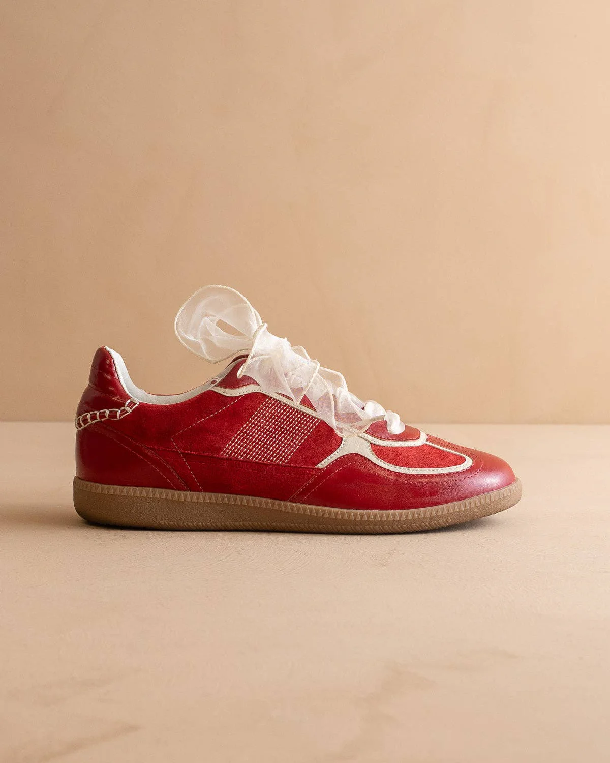 Dalia Sneaker in Cherry - Image 4