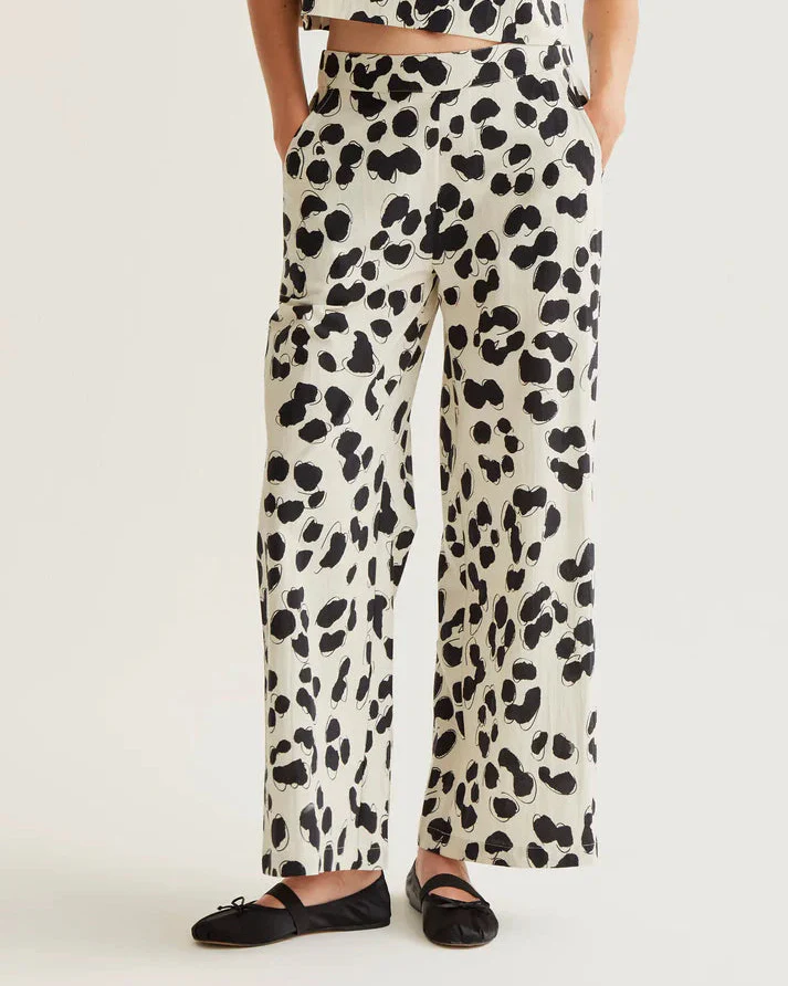 Dalmatian Print Trousers