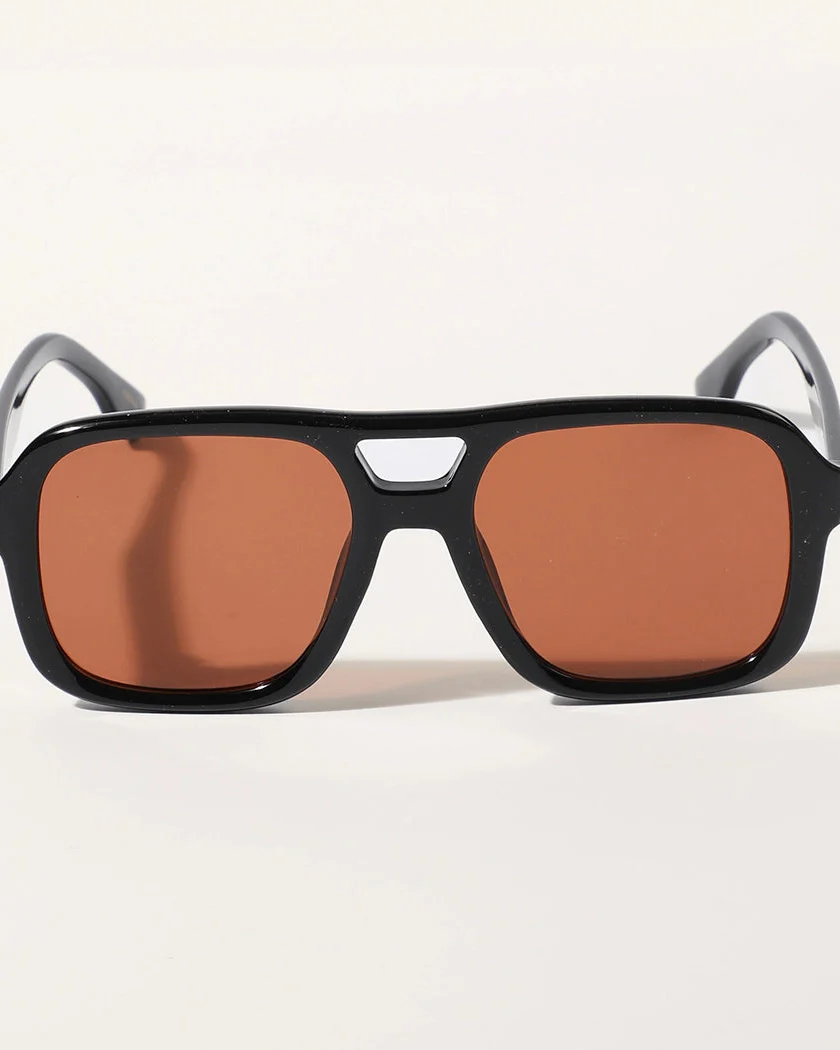 Dark Tinted Square Sunglasses - Image 3