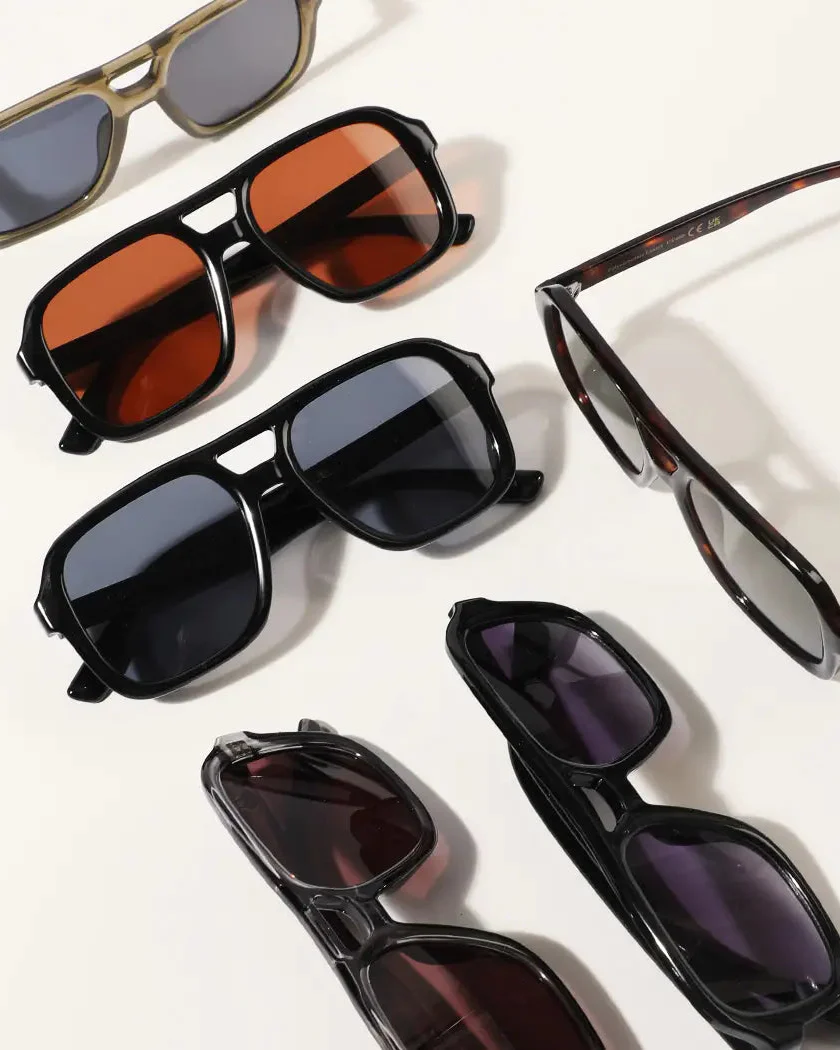 Dark Tinted Square Sunglasses - Image 5