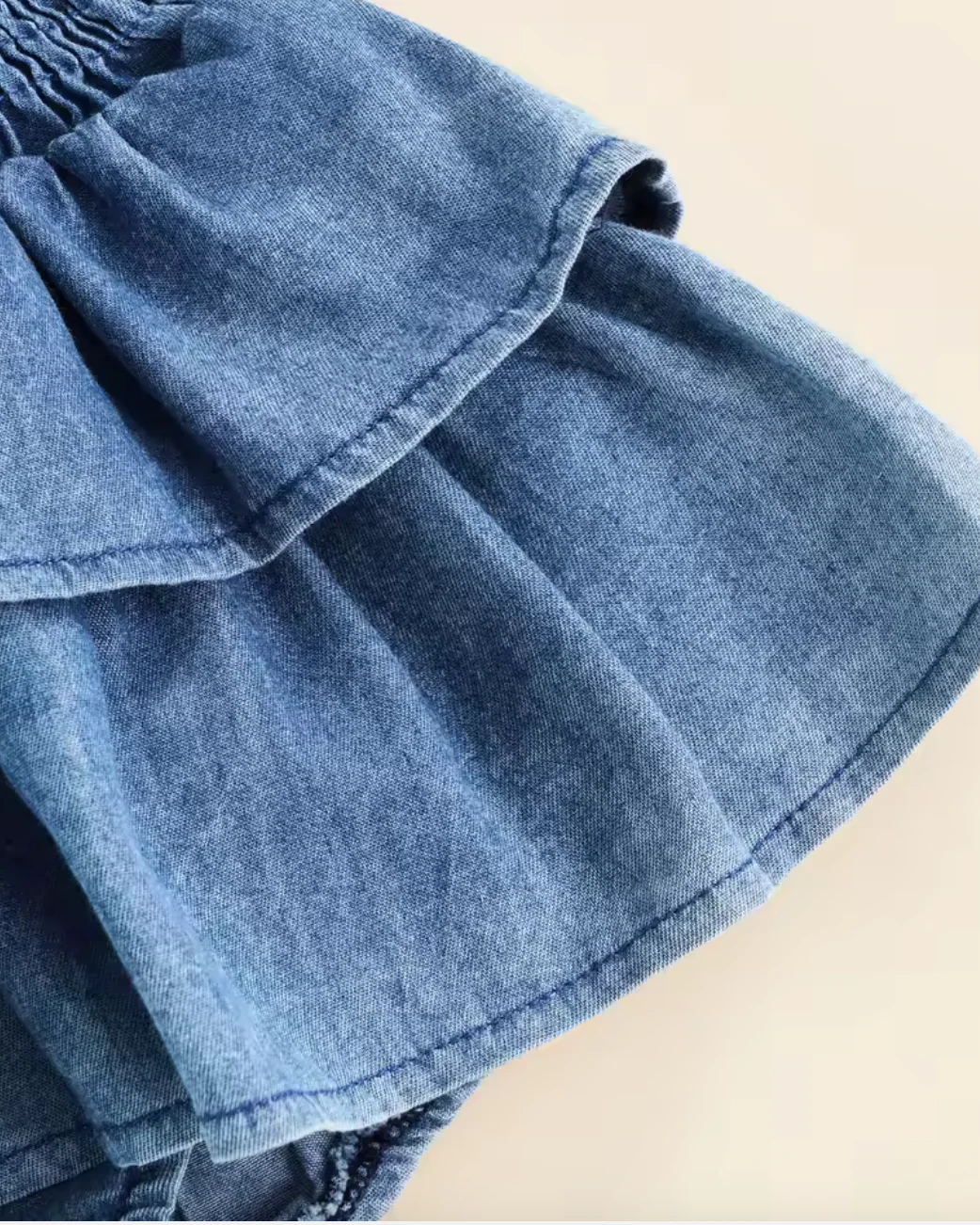 Denim Romper - Image 3