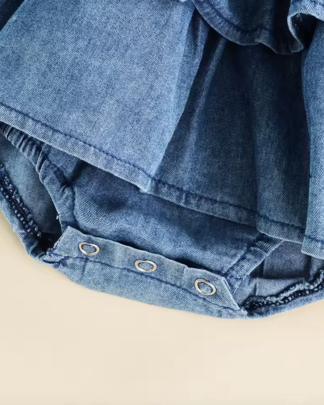 Denim Romper - Image 5