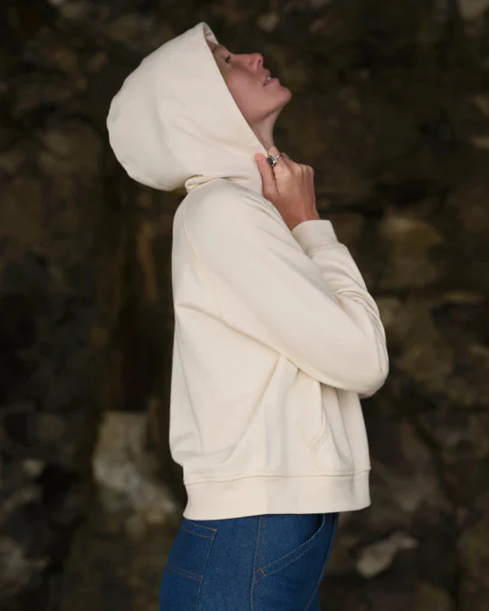 Down East Hoodie in Natural - Image 5