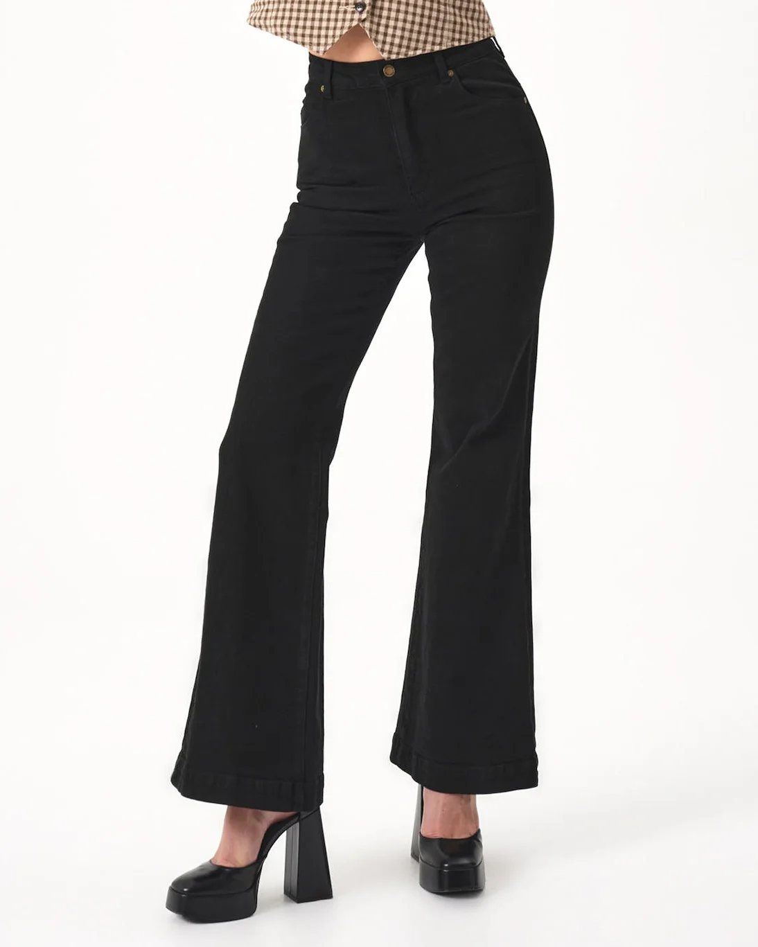 Eastcoast Flare Jeans in Black - Image 4